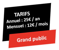 Tarifs grand public GR @ccess