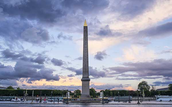 Place de la Concorde, plus grand cadran solaire du monde (8è arr.) © Jean-Marc BARRERE / HEMIS