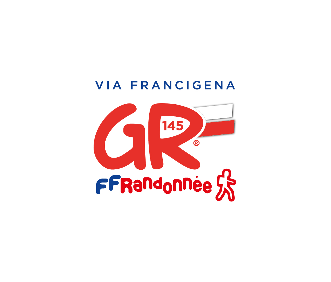 Logo du GR® 145 - Via Francigena