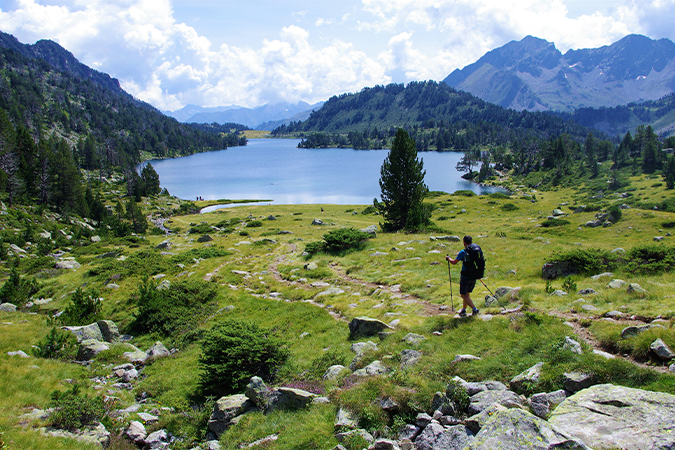 Paysage Pyrenees GR10