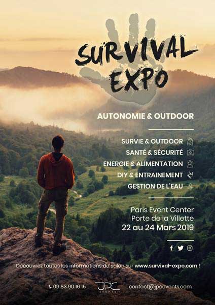 Salon du survivalisme : du 23 au 25 mars 2018