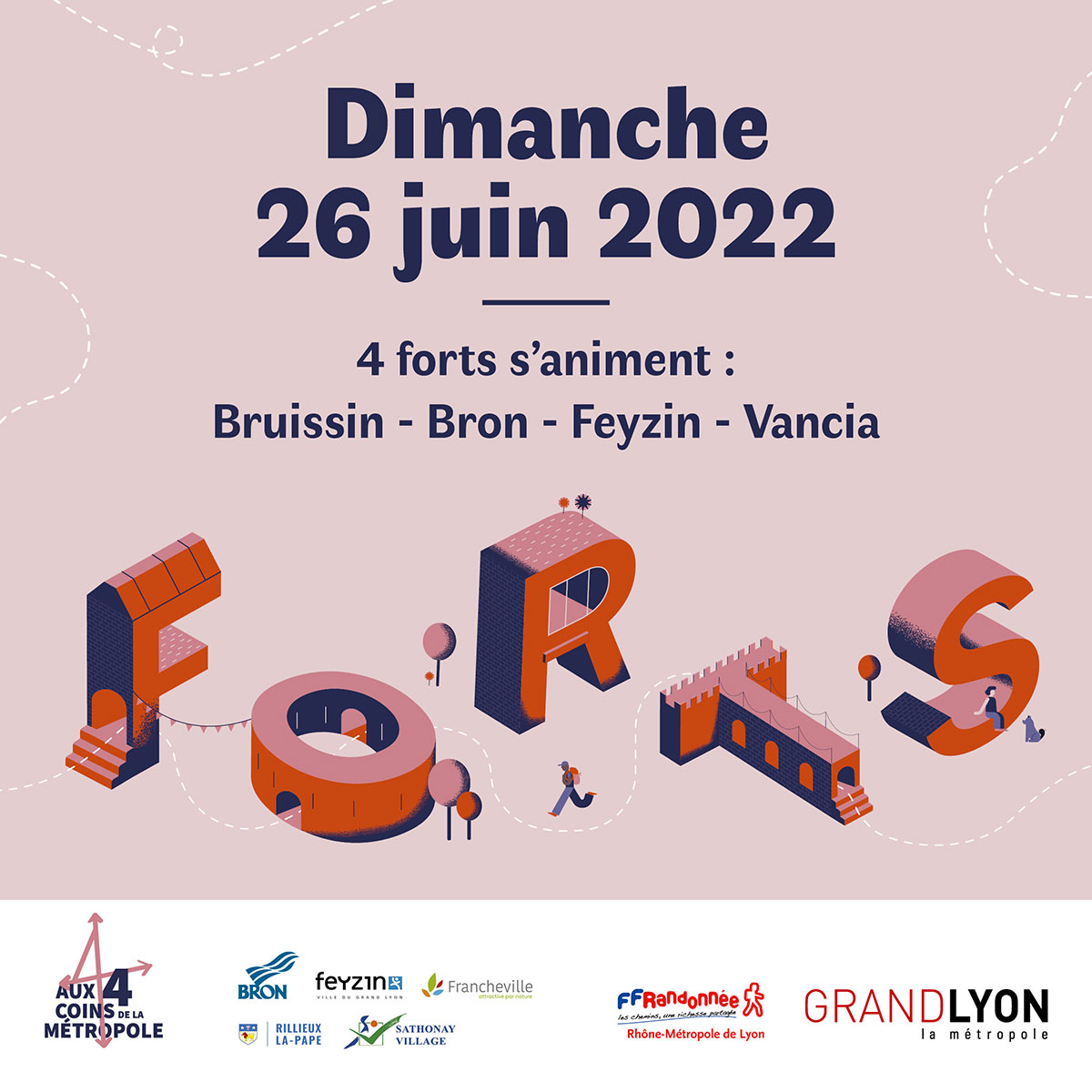 La randonnée et les forts. Evénement 2022