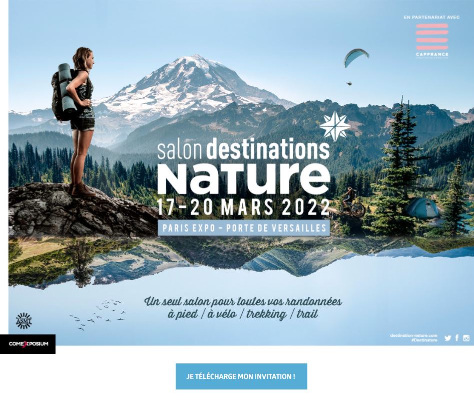 Salon Destinations Nature 2022 - invitation