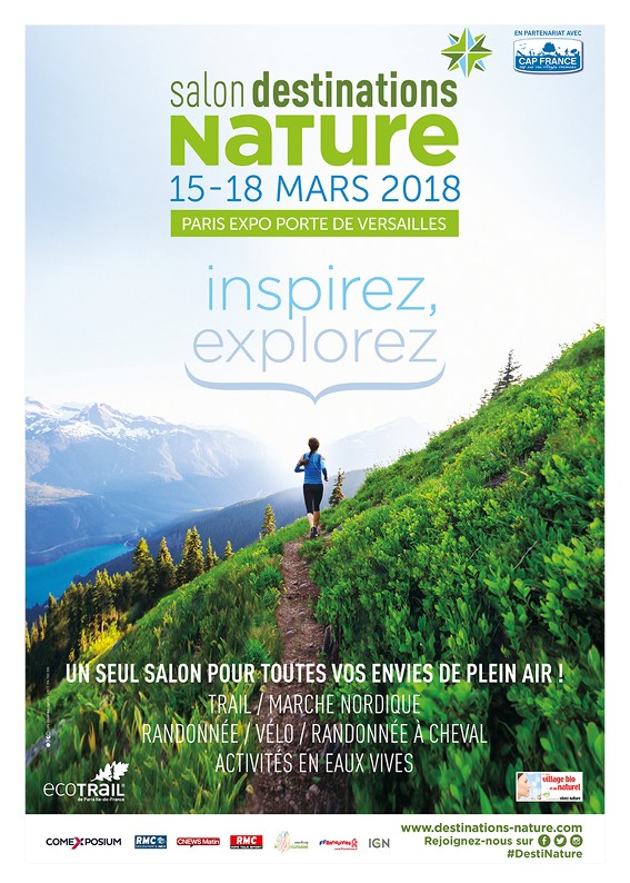 Salon Destinations Nature du 15 au 18 mars 2018