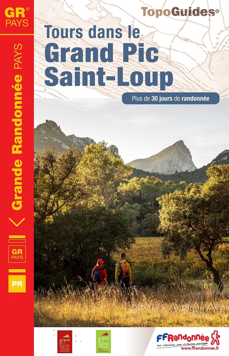 Topoguide Tours dans le Grand Pic Saint-Loup, MonGR