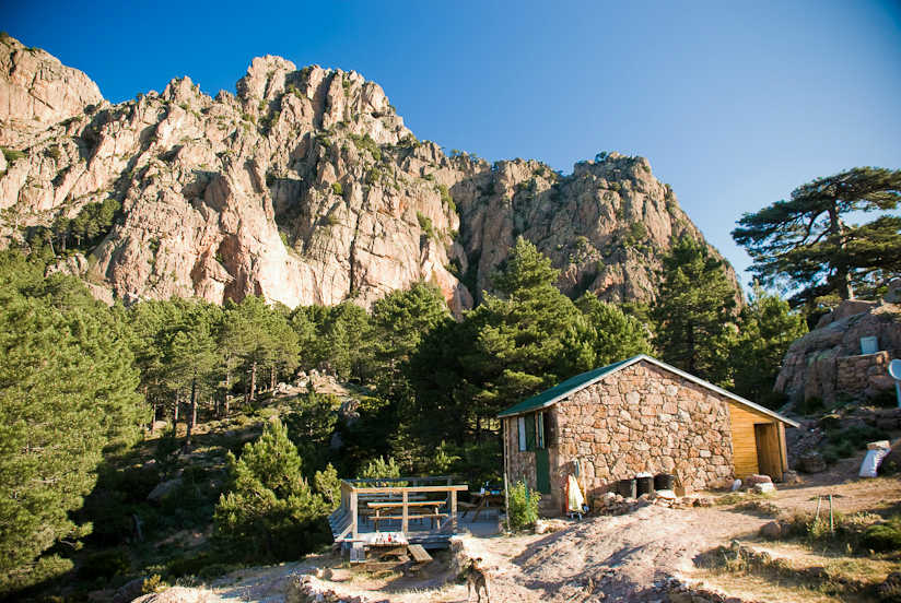 Le refuge d'I Paliri, sur le GR 20 - Crédit : Flickr - Jean-Baptiste Bellet