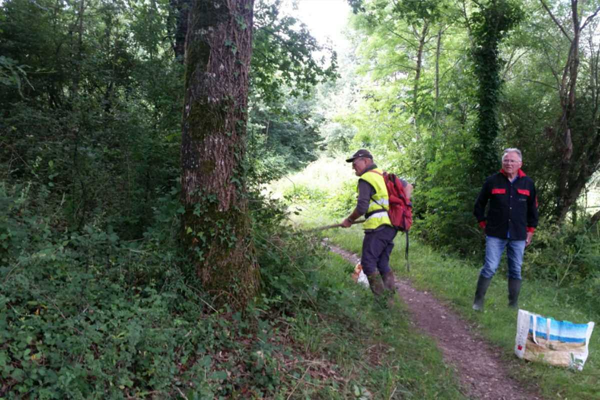 Travail de redynamisation du GR® 364 en Vendée