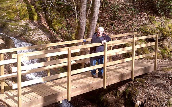 Passerelle après rénovation