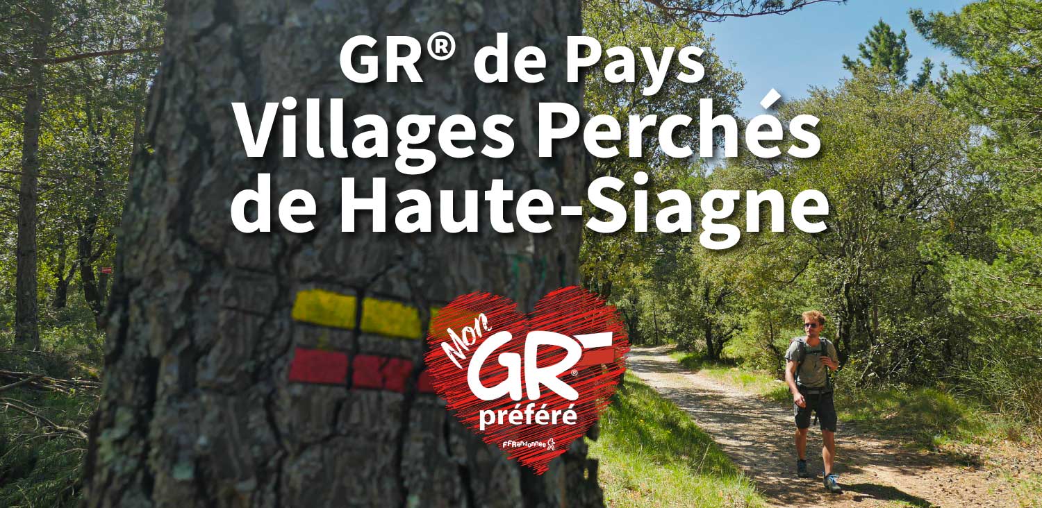  GR® de Pays - Villages Perchés de Haute-Siagne