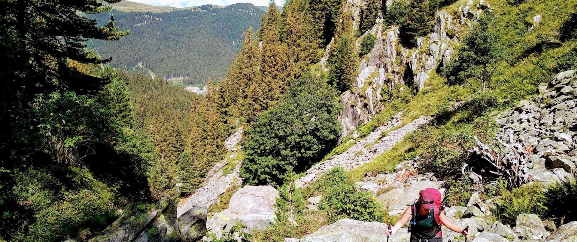 Montée vers les 7 Laux par les 2 ruisseaux. © Sylvain BAZIN