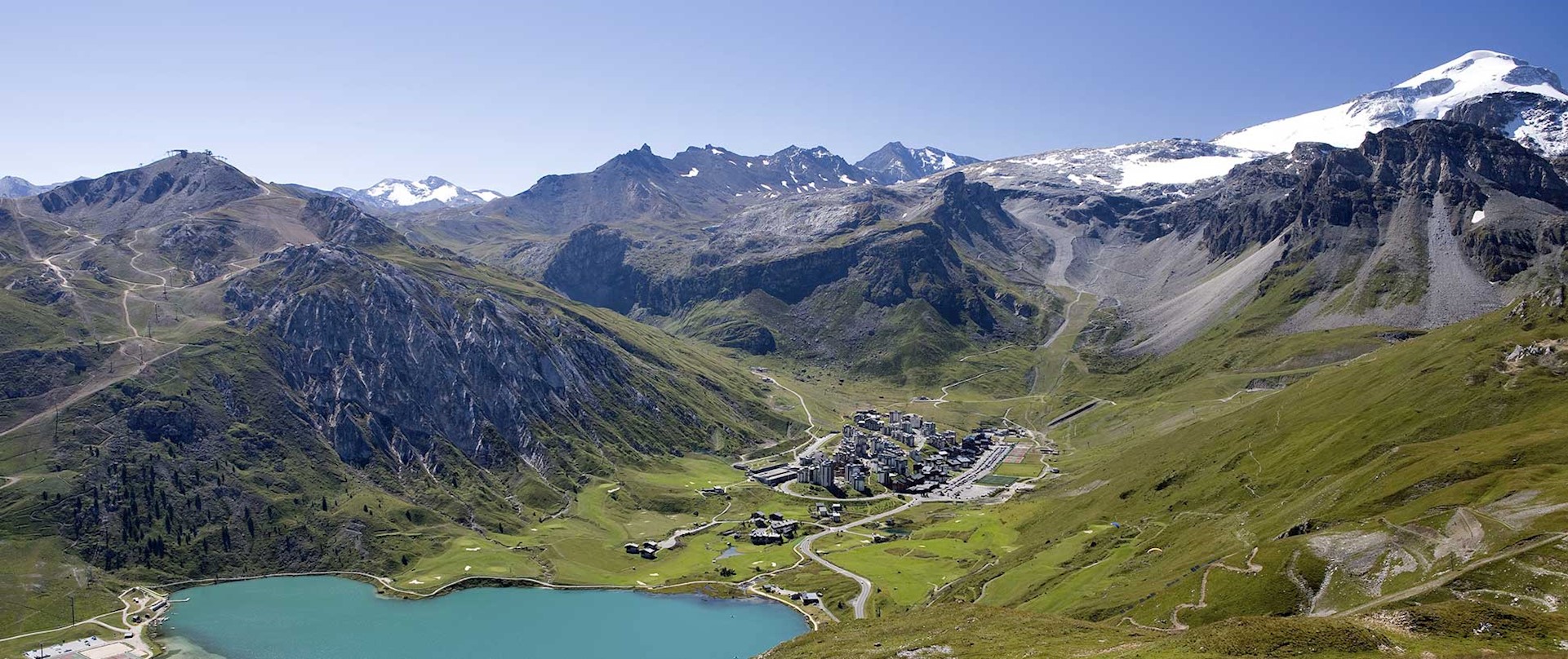 Massif de la Vanoise avec vue sur La Grande Motte (3656m). © Pierre JACQUES / HEMIS