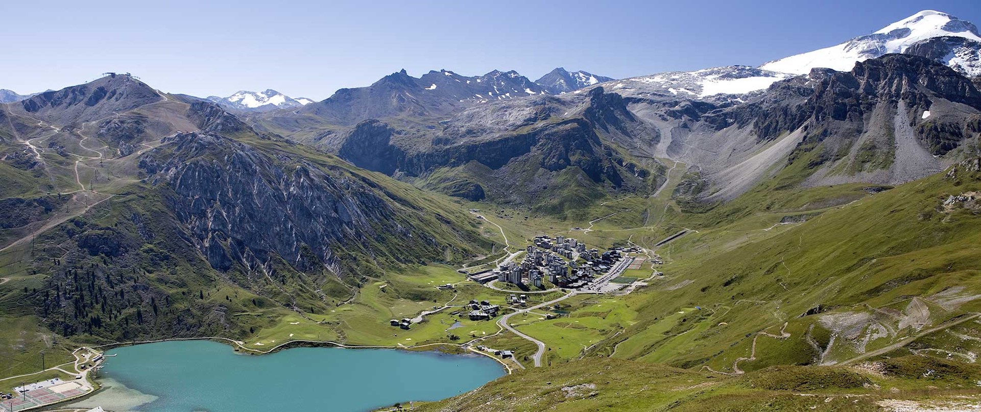 Massif de la Vanoise avec vue sur la grande motte. © Pierre JACQUES / HEMIS