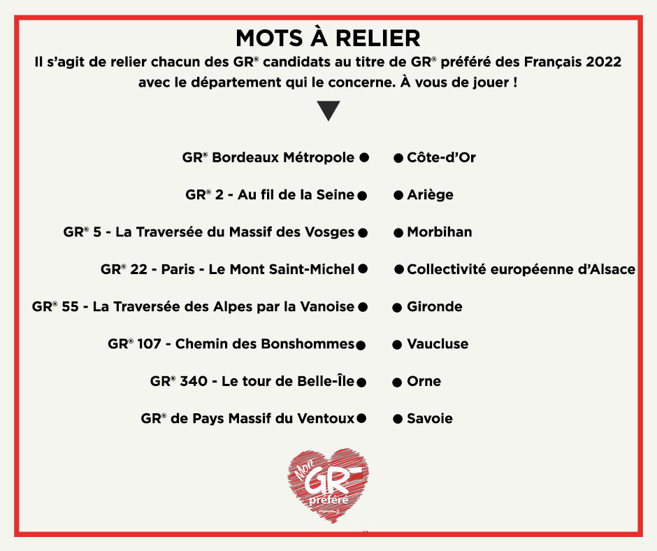 Mots à relier - MonGR