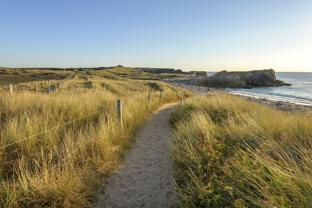 Randonnée dans les dunes sauvages de Gâvres à Quiberon © Emmanuel Berthier / HEMIS