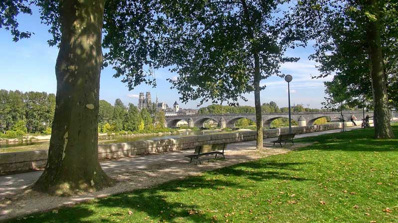 Les bords de Loire à Orléans