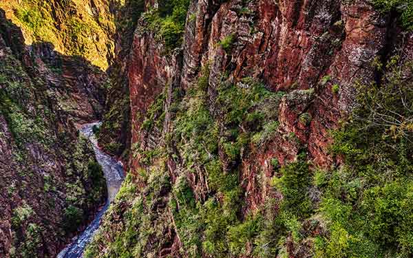 Parc national du Mercantour, canyon des gorges de Daluis. © Andréa PISTOLESI / HEMIS