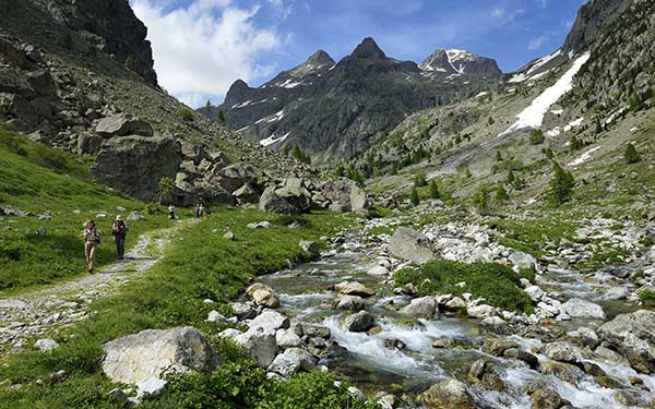 Parc national du Mercantour, vallée de la Gordolasque. © Bertrand RIEGER / HEMIS