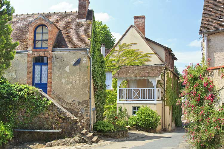 GR® 654, sentier vers Saint-Jacques de Compostelle. Village de Gargilesse-Dampierre. © Hervé LENAIN / HEMIS