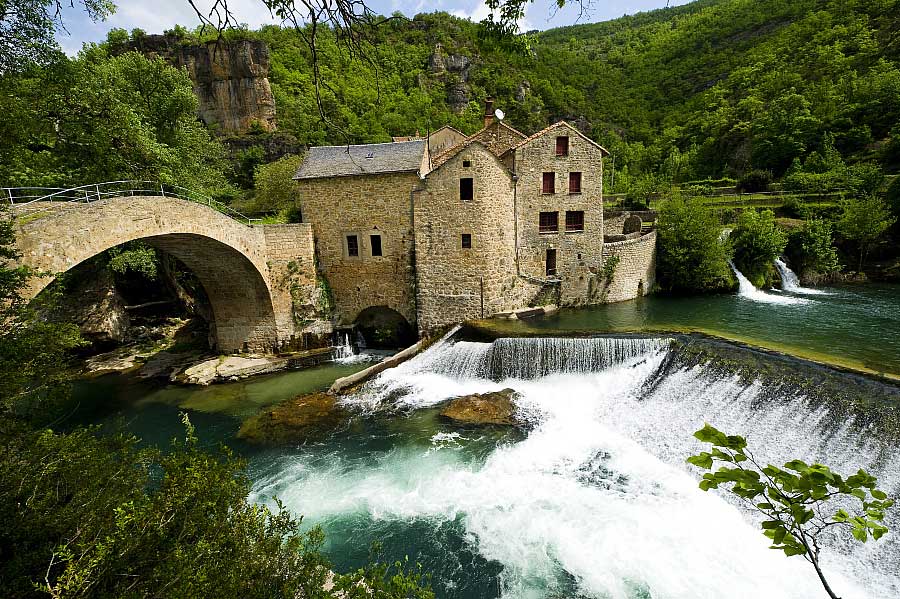 France, Aveyron (12), Nant, moulin de corps. Crédit: Franck CHARTON / HEMIS