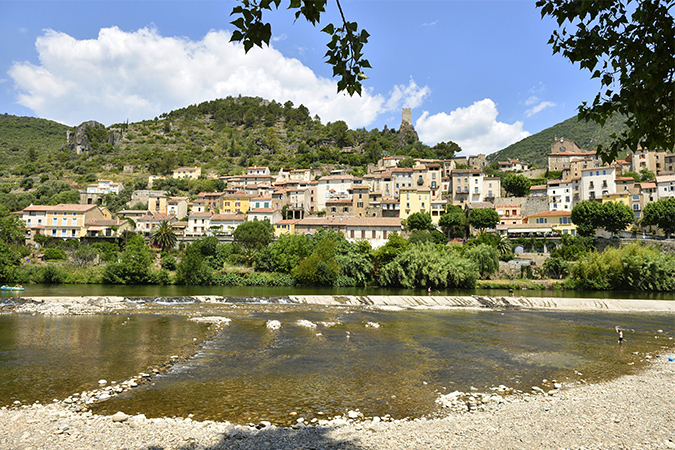 GR de Pays Tours en Minervois, Saint-Chinian, Faugères - Boucle n° 4 : Du Saint-Chinian au Faugères