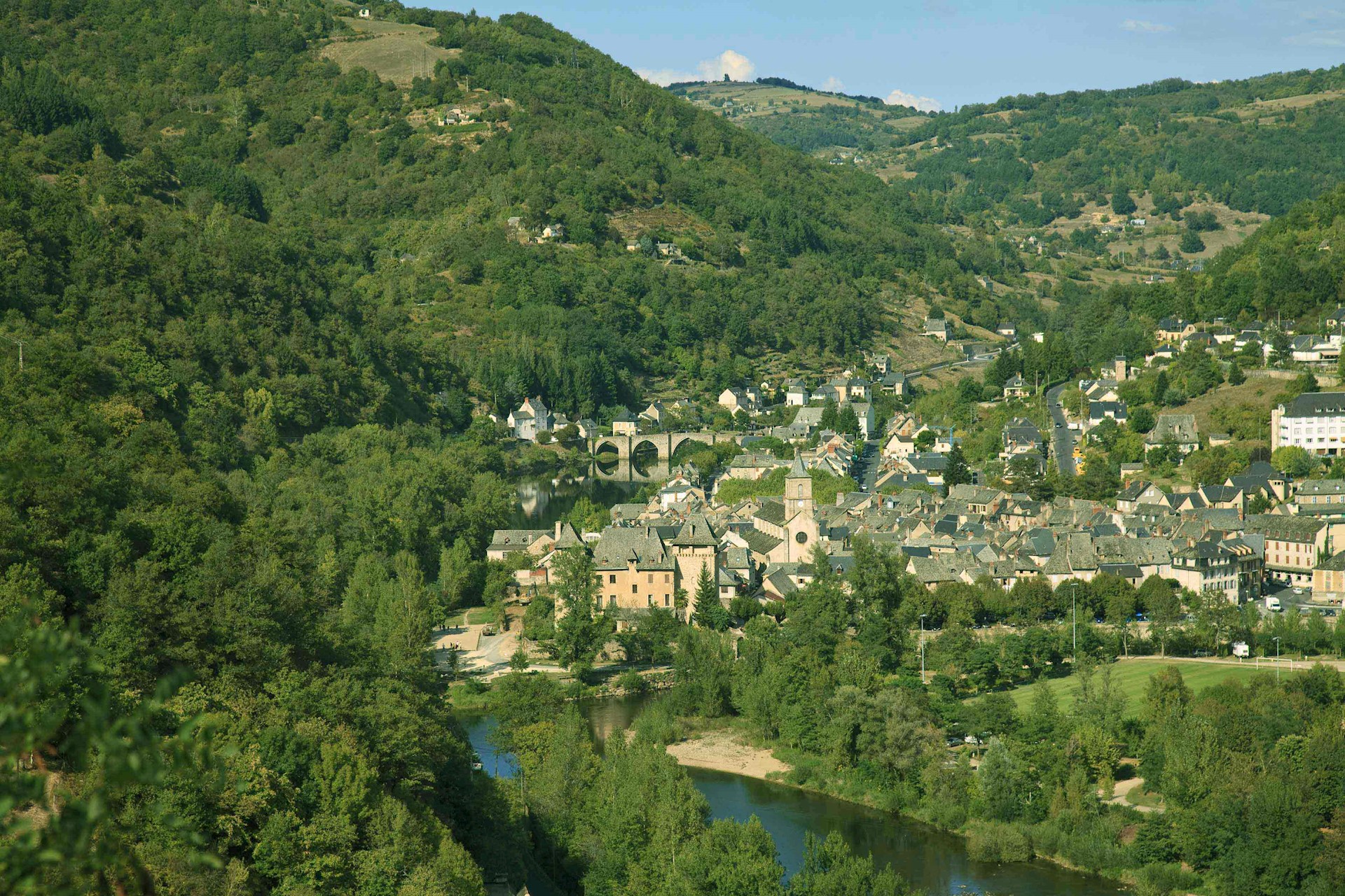 GR 465 branche Sud - De Murols à Grand-Vabre par Entraygues