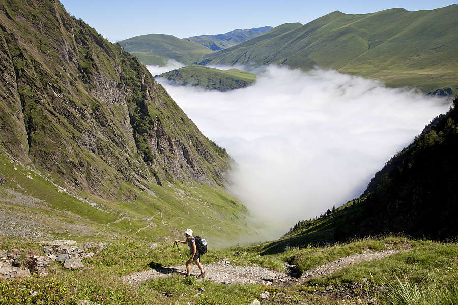 Le sentier GR 10 Le sentier GR 10