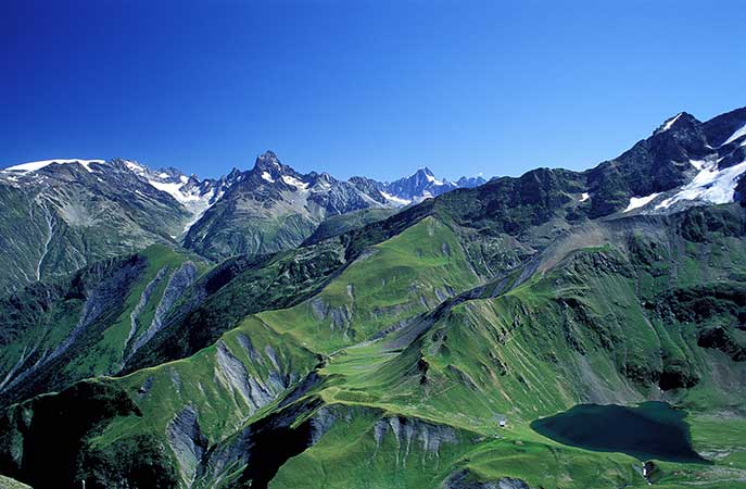 GR® 54 de La Chapelle-en-Valgaudemar au Bourg-d'Oisans