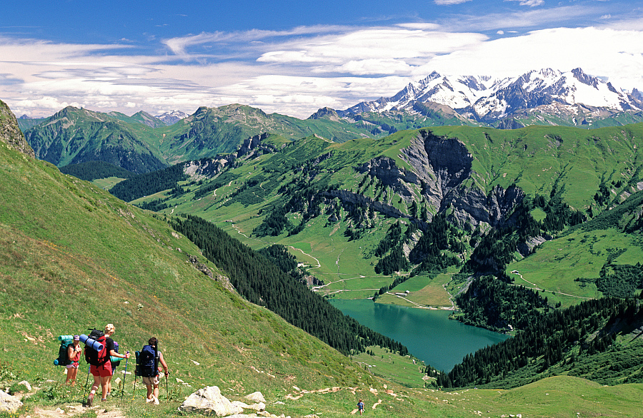 GR® de Pays Tour du Beaufortain, boucle de Plan de la Lai