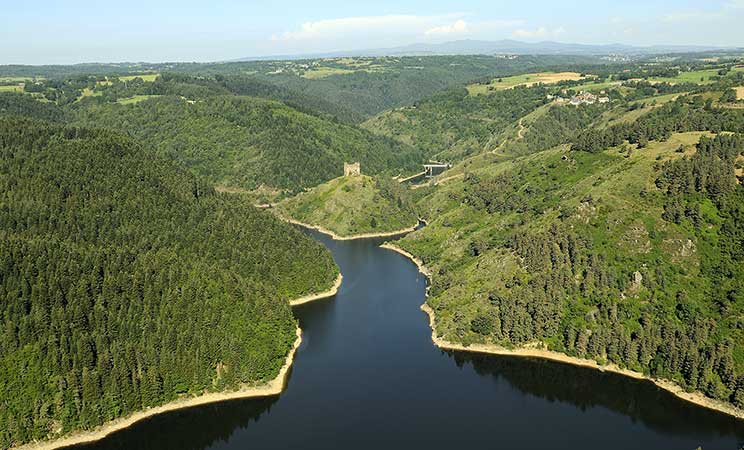 GR® de Pays de Saint-Flour et Ruynes-en-Margeride, Boucle des gorges de la Truyère