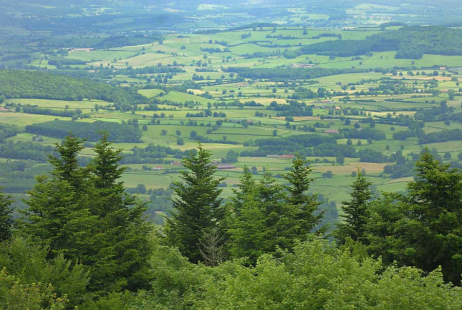 GR® de Pays Tour du Morvan, le site archéologique de Bibracte GR® de Pays Tour du Morvan, le site archéologique de Bibracte