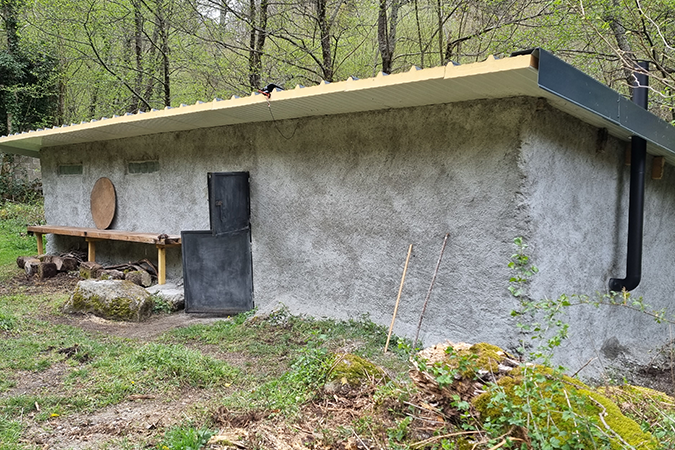 Cabane de Clarans après les travaux - Eric Chaignau