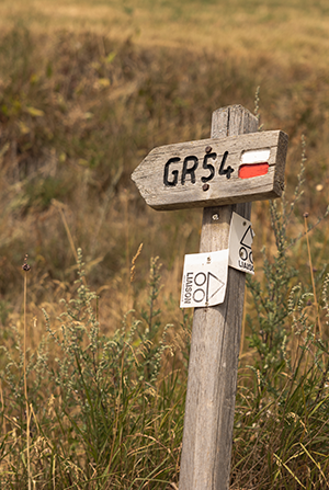 Balisage sur le GR® 54 - © Nathan Mertz