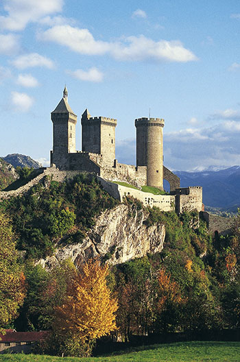 Ariège, le château de Foix. Crédit : Azam Jean-Paul / hemis.fr