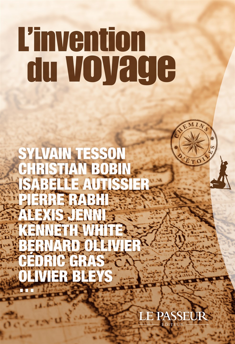 1ère de couverture de l'ouvrage "L'invention du voyage".